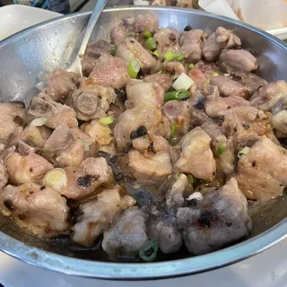 Steamed Spare Ribs with Black Bean Sauce