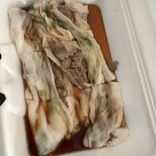 Beef Steamed Rice Roll