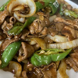 Beef with Long Horn Pepper Rice Plate