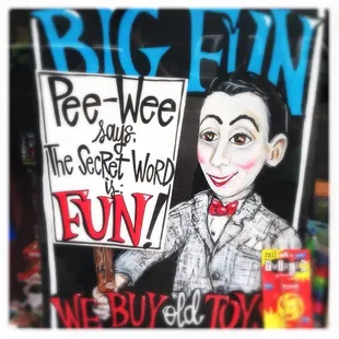 Why would Pee Wee lie? Chairy wouldn't have it.