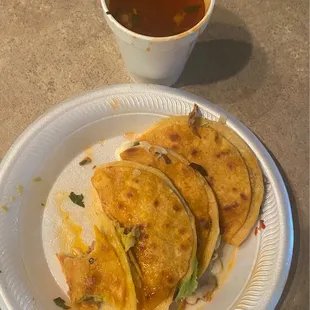 Birria with cheese