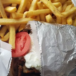 Delicious and large portions