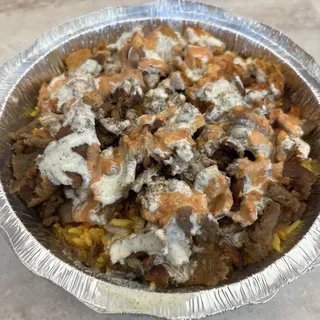 Big Guy's Mixed Rice Platter