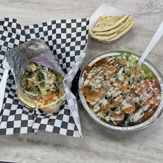 NYC Style Chicken Wrap