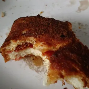 Over cooked stromboli
