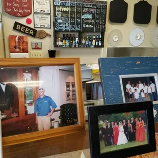 Decor plus beer sample display
