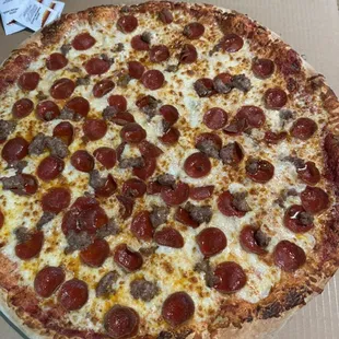 pizza, food