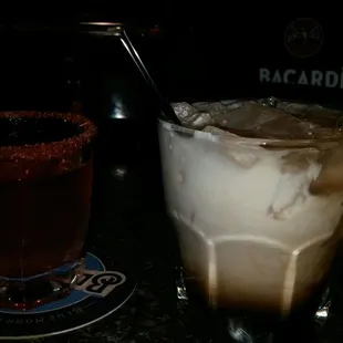 Mexican lolipop and white russian