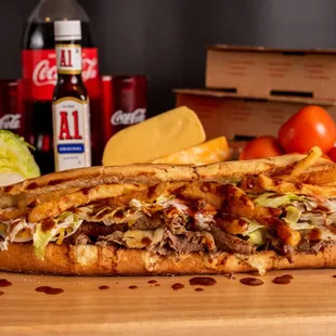 Steakhouse Hoagie Full