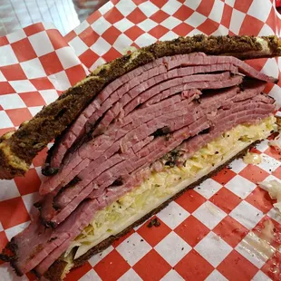 Fully loaded Rueben