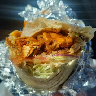 Chichen Schwarma Wrap