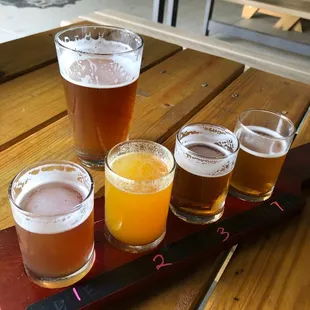 Flight and pint is just right - hey that rhymes