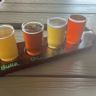 Beer flight