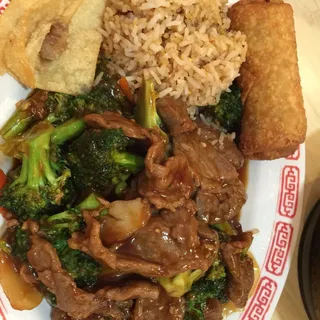 8. Beef with Broccoli Lunch Special