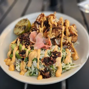 Chicken katsu bowl - tasty!