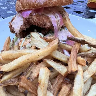 One of their specials during the summer, Pimento Fried Chicken sandwich. So good!