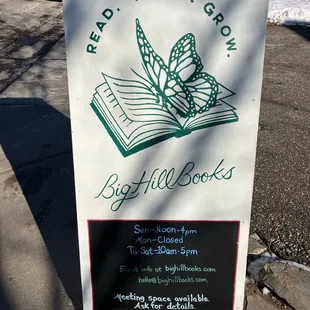 Read, Think, Grow! Such an awesome philosophy.