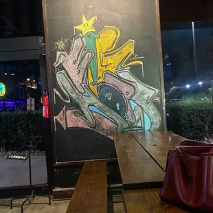 Art work at big hops
