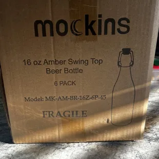 16 oz beer that were charged as 32 oz