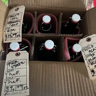 The beer were marked as 32oz