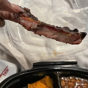 Yesterdays Ribs served today !   $19 leftovers , lol