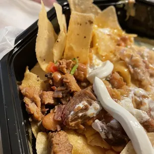 Brisket nachos