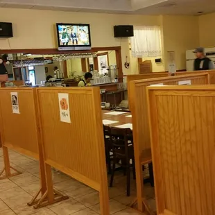 Inside of restaurant