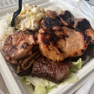 BBQ Mix Lunch Combo Plate