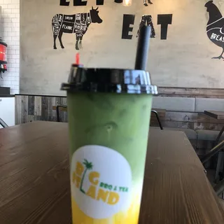 Mango Matcha Latte