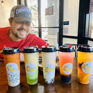 Pineapple and Green Apple Smoothie