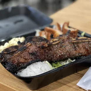 a steak and rice dish