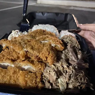 17. Chicken and Kalua Pork Combo