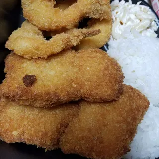 18. Shrimp and Fish Combo