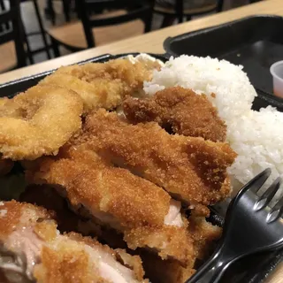 19. Shrimp and Katsu Chicken Combo