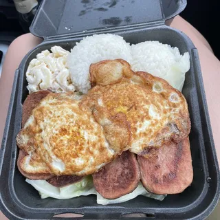 22. Grilled Spam and Eggs