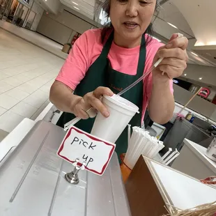 She makes the best smoothies!!!