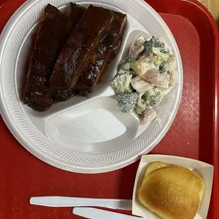 St Louis Ribs Plate