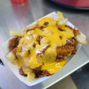a close up of a plate of food