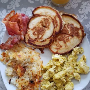 pancakes, food
