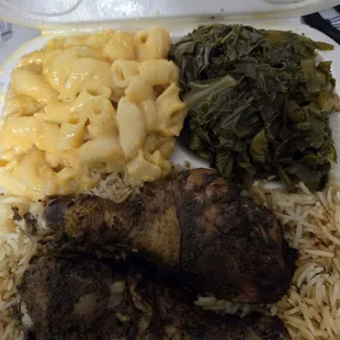 My husband and I had the soul plate and Rasta Pasta. First off, SO MUCH FOOD! AMAZING flavors, worth trying!