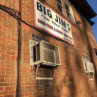 the outside of the building