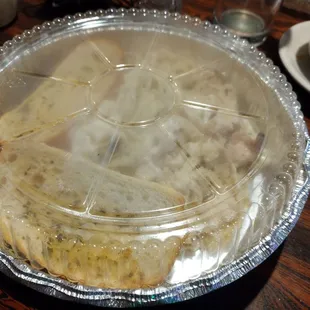 Leftovers in my to go container
