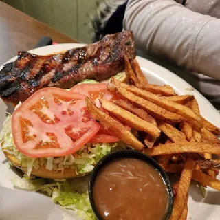 10 Oz. Open Faced Strip Steak