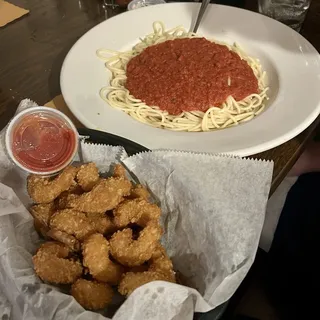Shrimp in a Basket Dinner