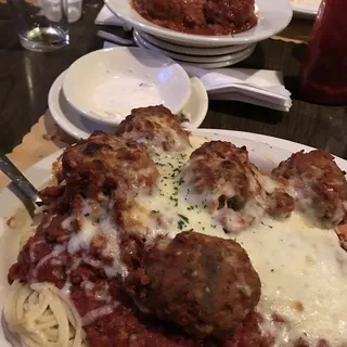 Meatball Parmigiana Dinner