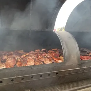 The glory of Big Jim&apos;s Big Smoker