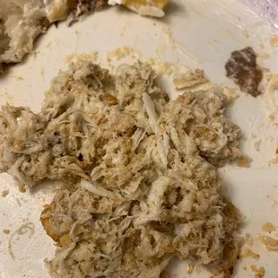 What they call lump crab