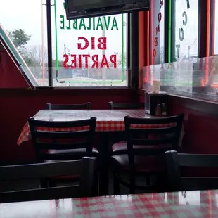 My view from my seat.