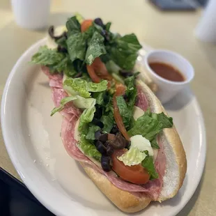 The Super Sub (The Works). Everything about this meal was outstanding!