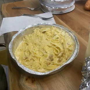 Chicken Fettuccine Alfredo